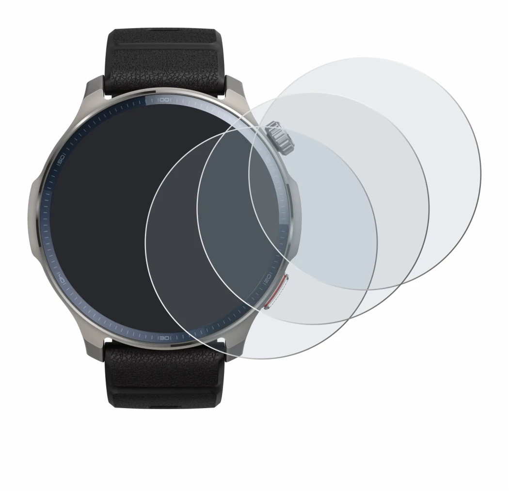 Image de l'appareil Huami Amazfit Balance 2 avec une grande variété de protections d'écran.