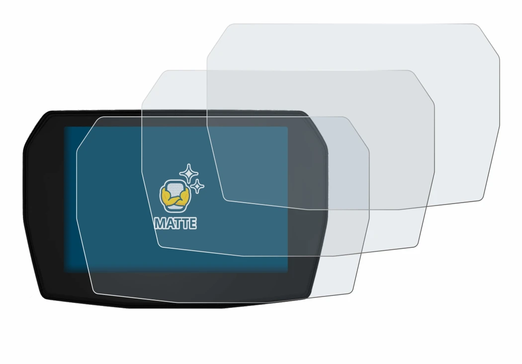 Image de l'appareil Ducati Multistrada V2 2025 avec une grande variété de protections d'écran.