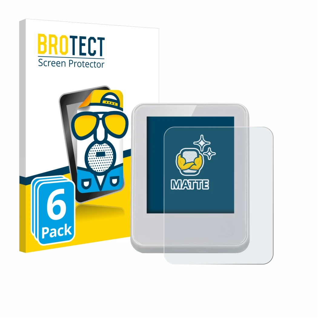 Face avant d’un emballage produit avec le logo de la marque BROTECT. À côté, l’appareil Bresser ClimaTemp Thermomètre d'ambian