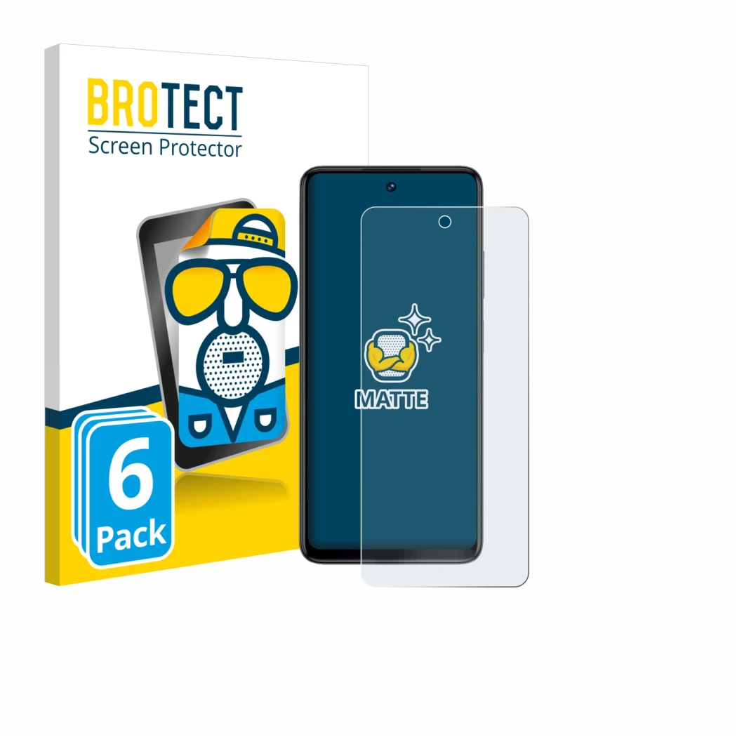 Face avant d’un emballage produit avec le logo de la marque BROTECT. À côté, l’appareil Philips S7710 Omni 10 est représenté a