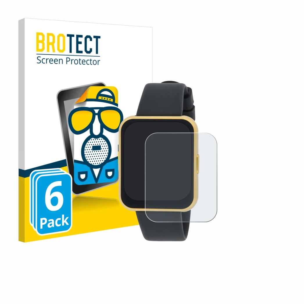 Face avant d’un emballage produit avec le logo de la marque BROTECT. À côté, l’appareil Liu Jo Mini Slim 2.0 est représenté av