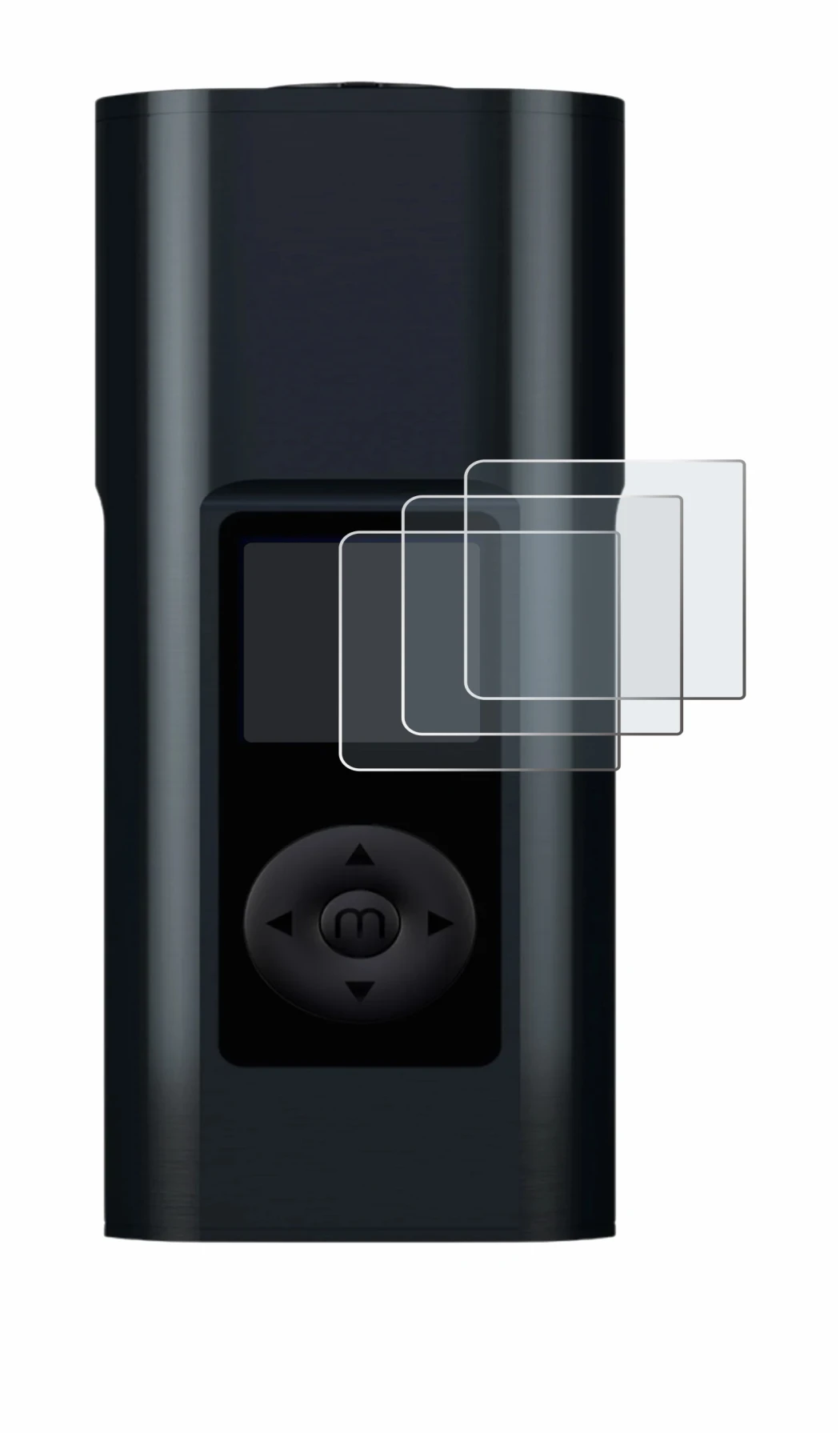 Image de l'appareil Arizer Solo 3 V2 avec une grande variété de protections d'écran.