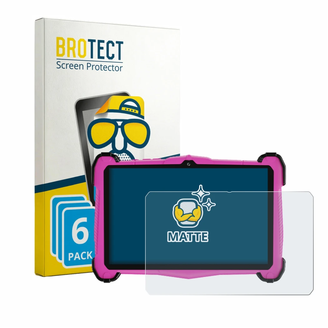 Face avant d’un emballage produit avec le logo de la marque BROTECT. À côté, l’appareil EagleSoar E_764_EEA-P est représenté a