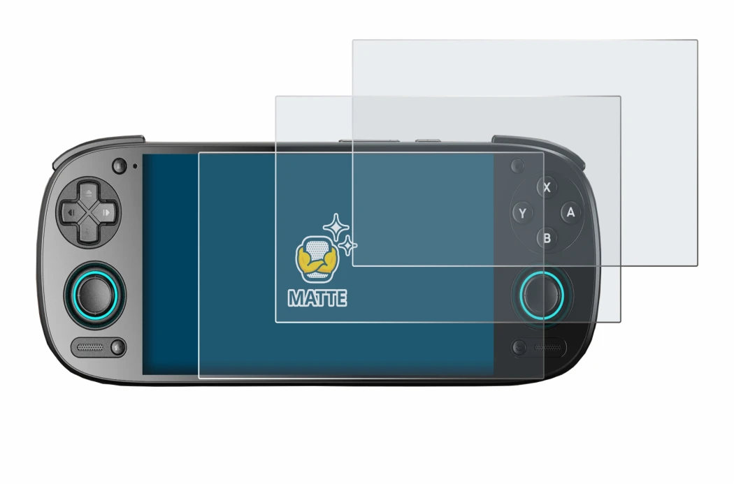 Image de l'appareil Retroid Pocket 5 avec une grande variété de protections d'écran.