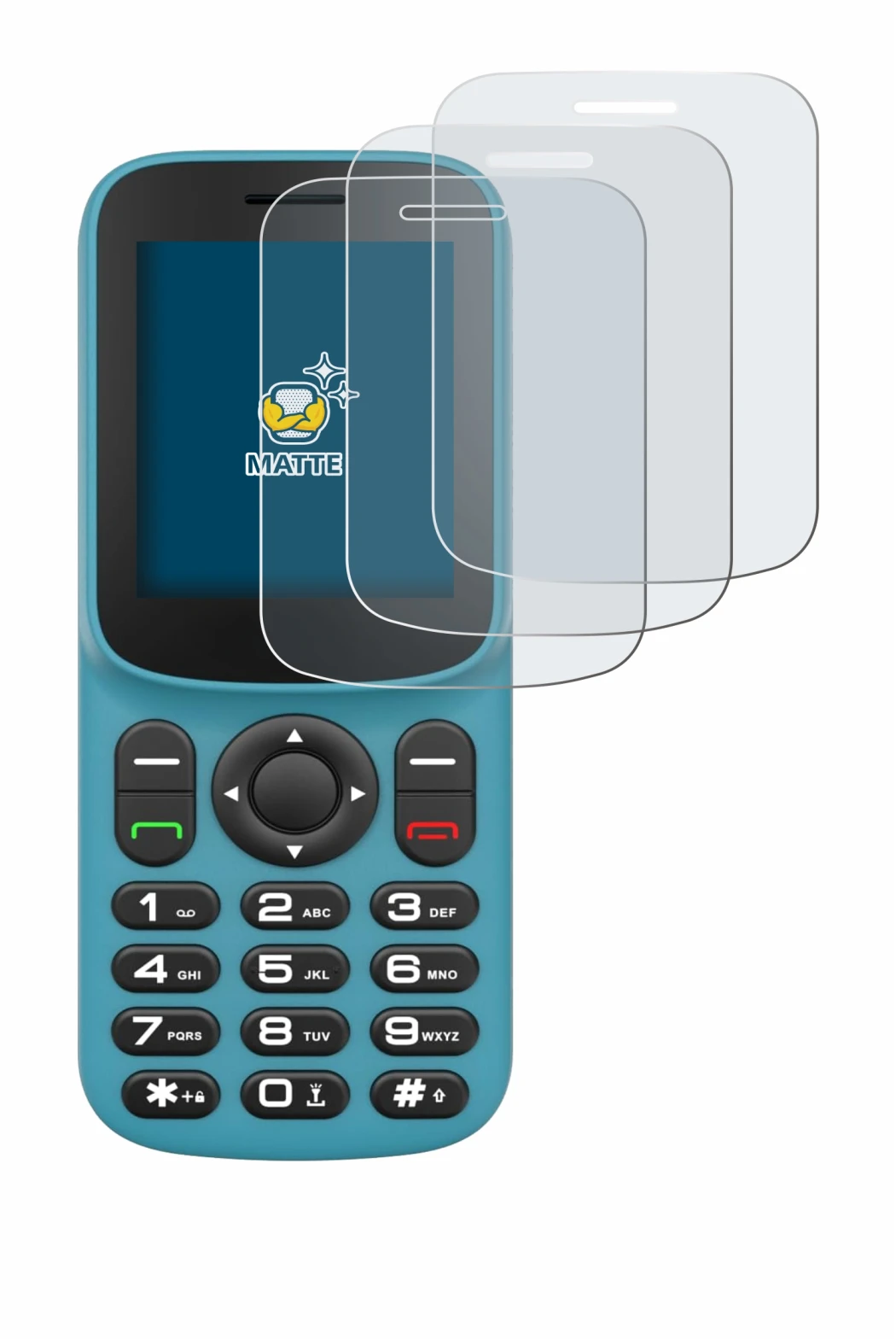 Image de l'appareil Uleway T185 avec une grande variété de protections d'écran.