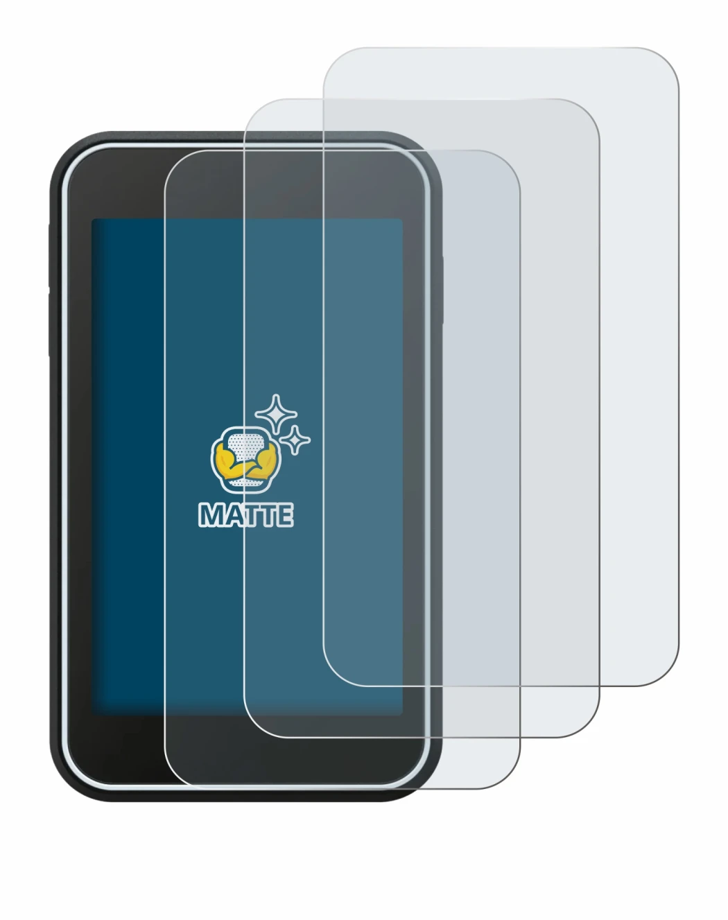 Image de l'appareil Shot Scope H50 avec une grande variété de protections d'écran.