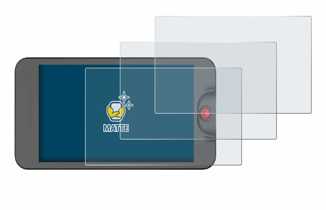 Image de l'appareil Osee T5 Plus avec une grande variété de protections d'écran.