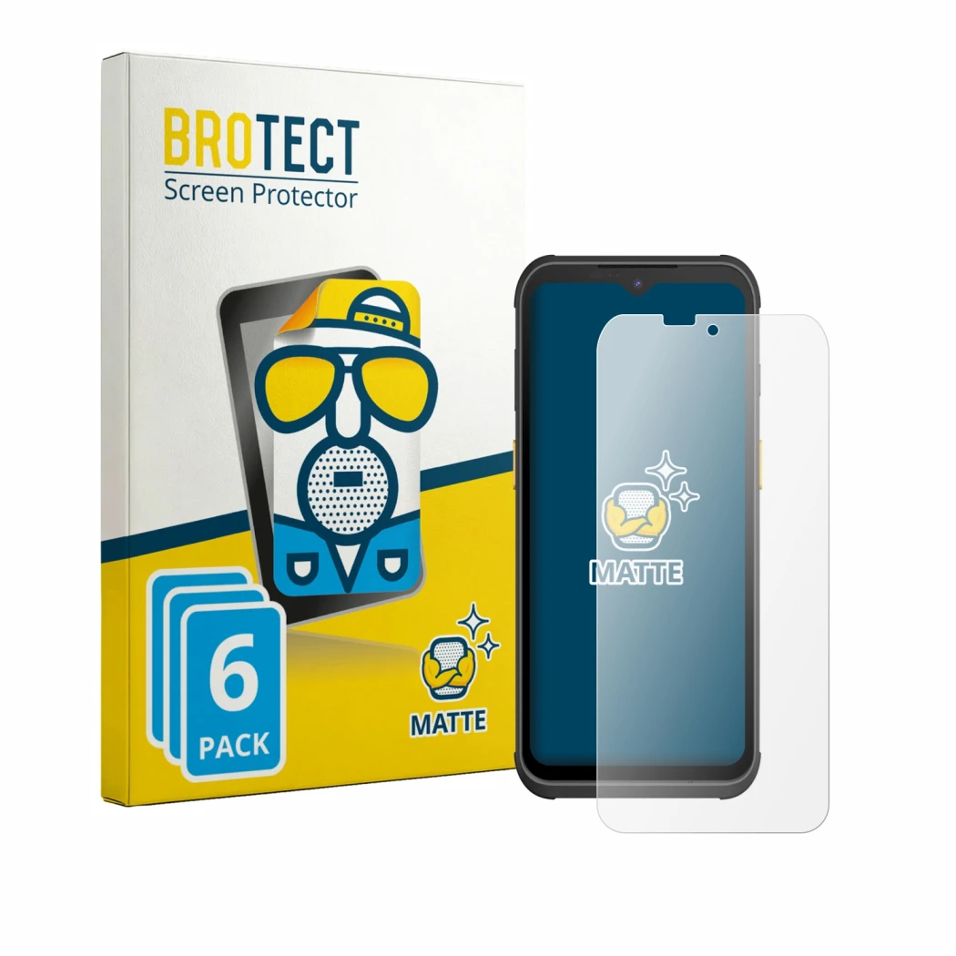 Face avant d’un emballage produit avec le logo de la marque BROTECT. À côté, l’appareil Werock Rockscan A260 est représenté av