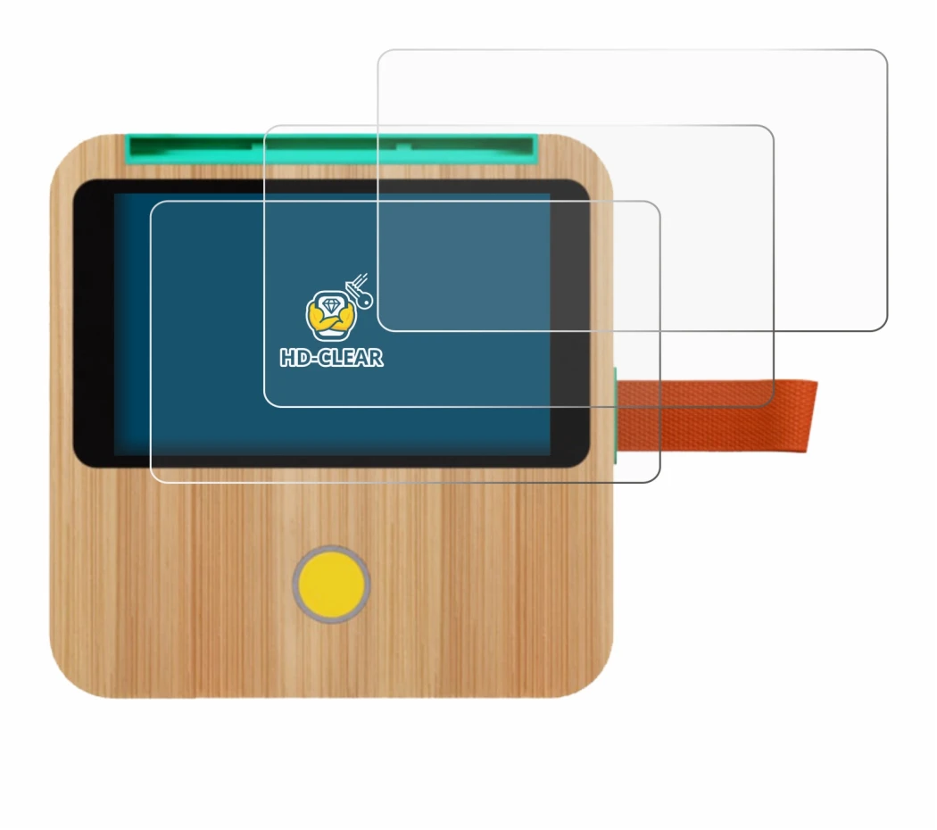 Image de l'appareil tigerbox Touch avec une grande variété de protections d'écran.