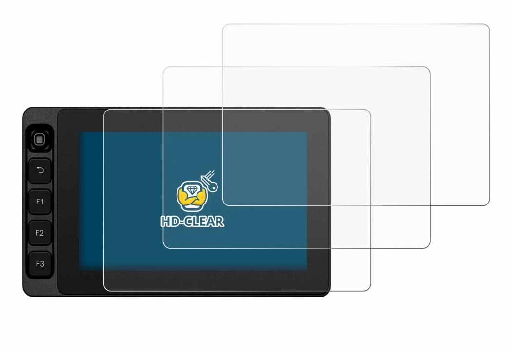 Image de l'appareil SmallHD Ultra 5 avec une grande variété de protections d'écran.