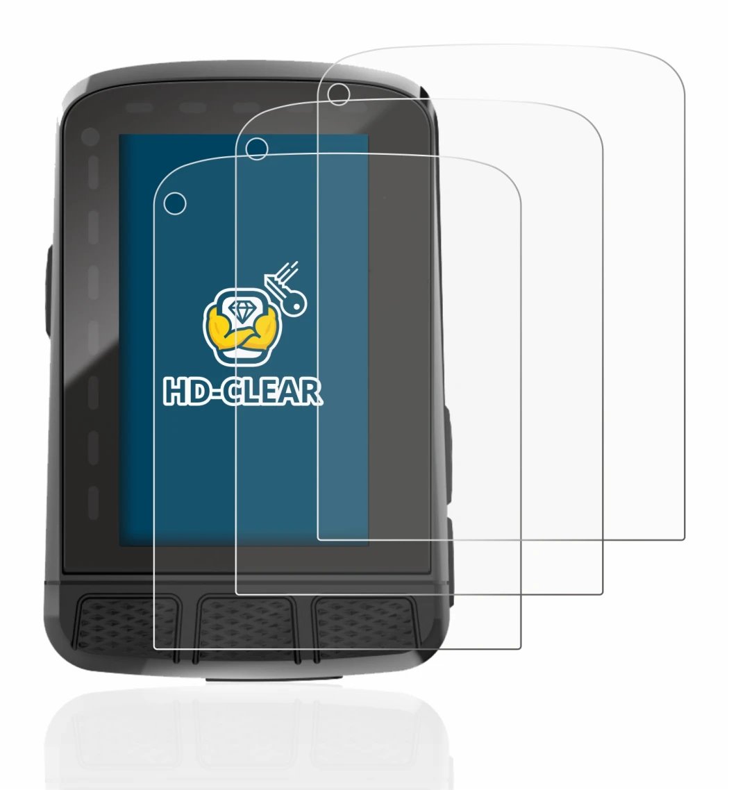 Image de l'appareil Wahoo Elemnt Roam 2 avec une grande variété de protections d'écran.