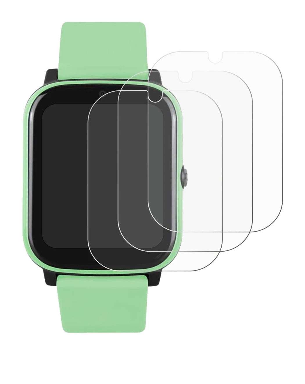 Image de l'appareil One2Track Connect NEXT avec une grande variété de protections d'écran.