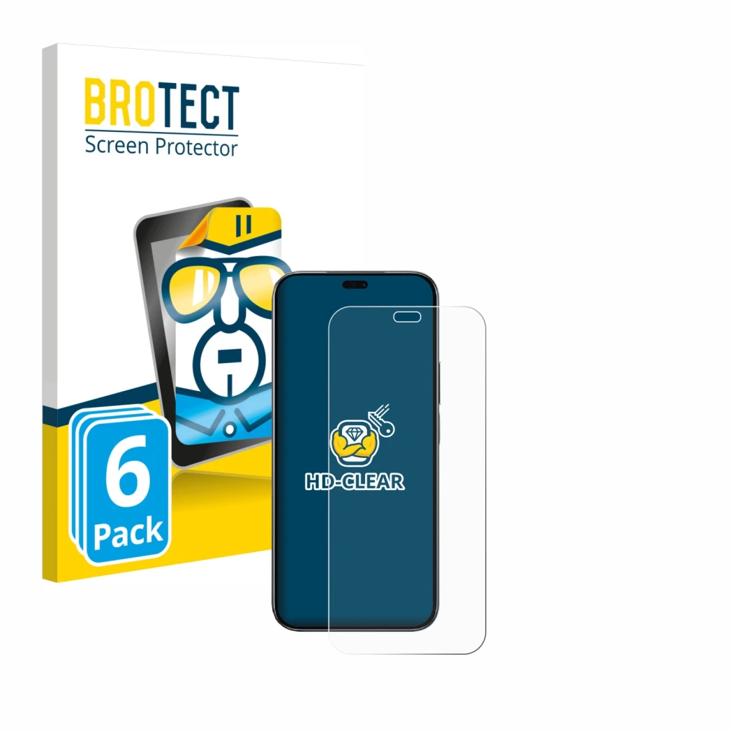 Face avant d’un emballage produit avec le logo de la marque BROTECT. À côté, l’appareil Honor 200 Lite est représenté avec la 