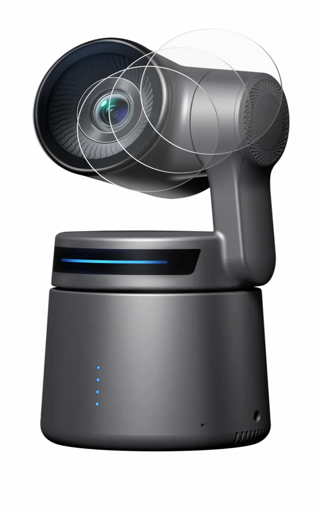Image de l'appareil OBSBOT Tail Air avec une grande variété de protections d'écran.