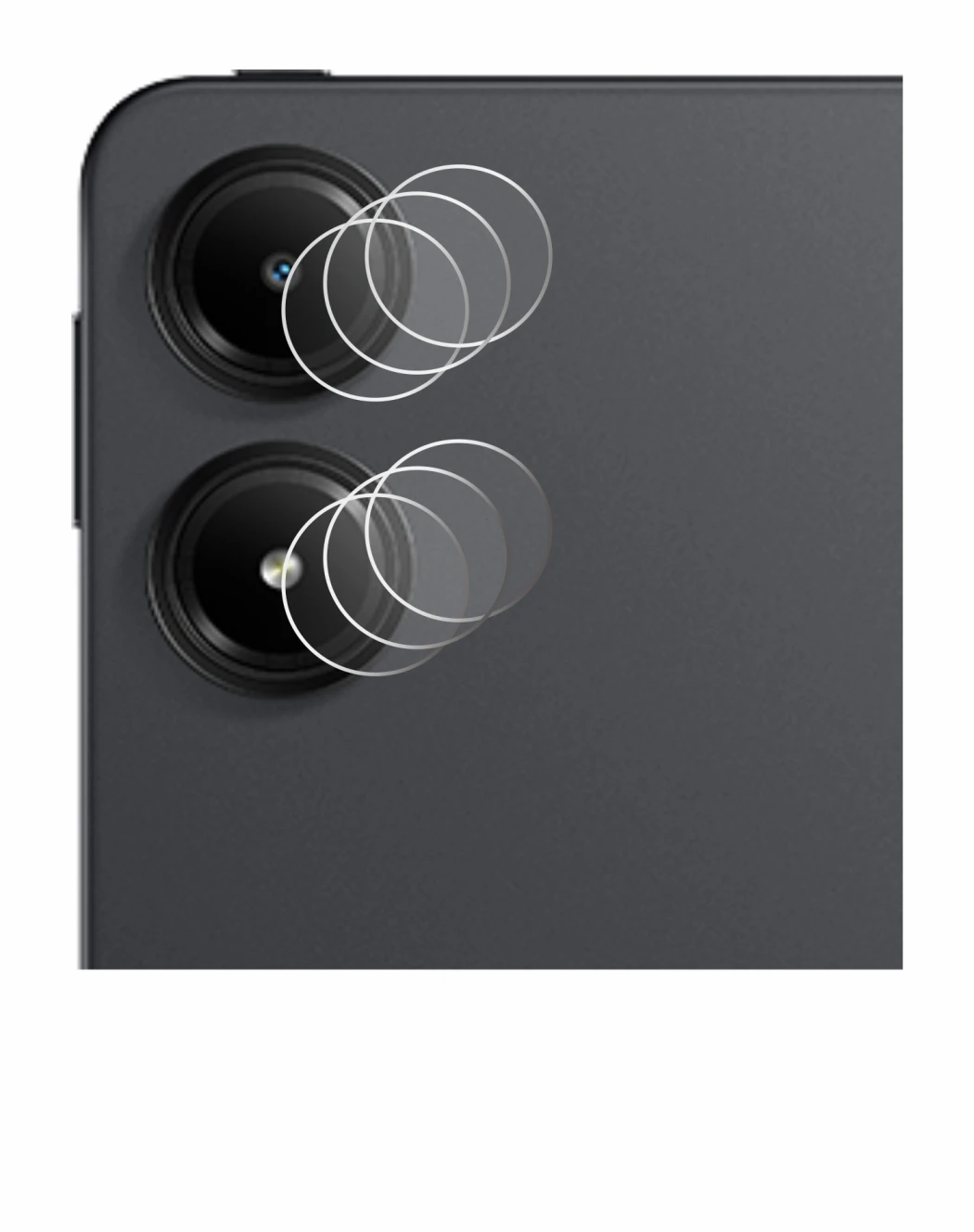 Image de l'appareil Xiaomi Redmi Pad Pro (Caméra UNIQUEMENT) avec une grande variété de protections d'écran.