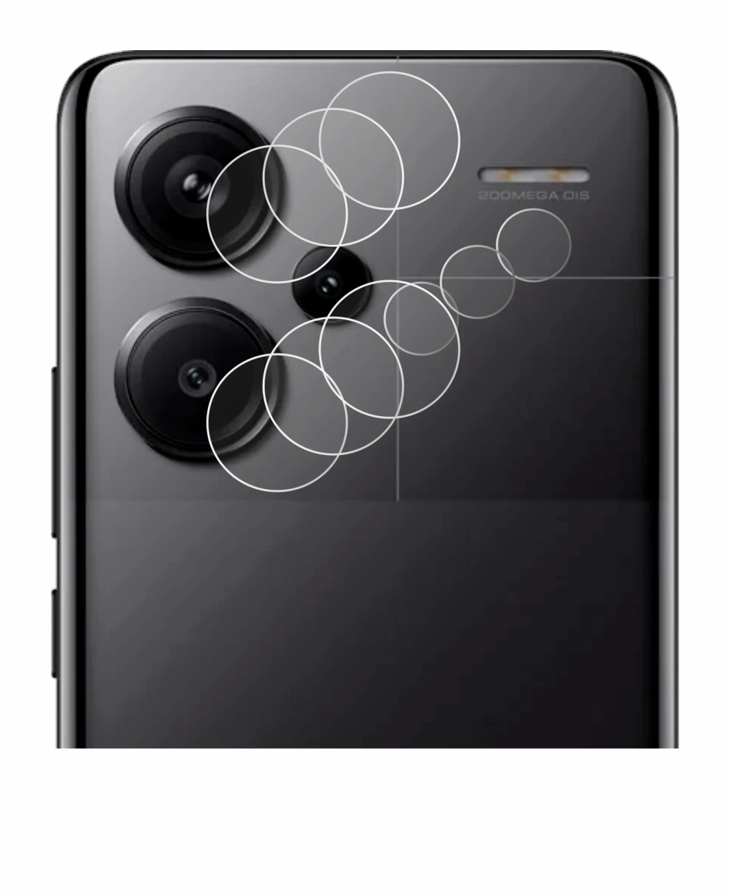 Image de l'appareil Xiaomi Redmi Note 13 Pro+ 5G (Caméra UNIQUEMENT) avec une grande variété de protections d'écran.