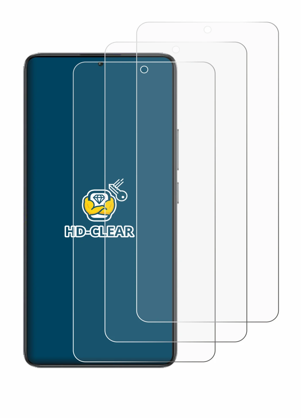 Image de l'appareil Xiaomi Poco F7 Ultra avec une grande variété de protections d'écran.