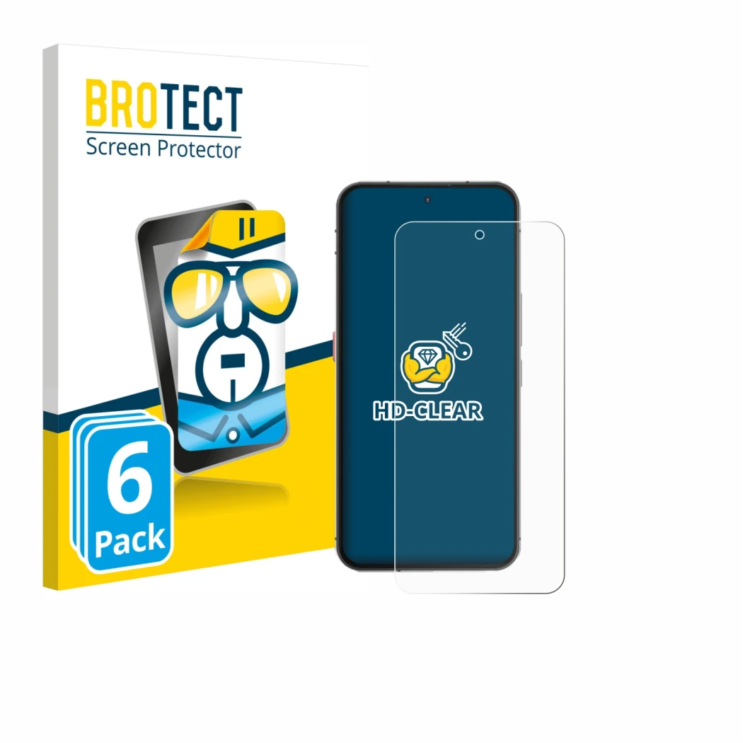 Face avant d’un emballage produit avec le logo de la marque BROTECT. À côté, l’appareil Oukitel WP200 Pro est représenté avec