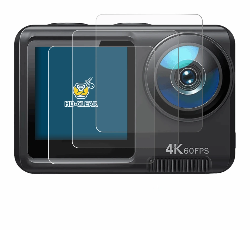 Image de l'appareil Wolfang GA420 avec une grande variété de protections d'écran.