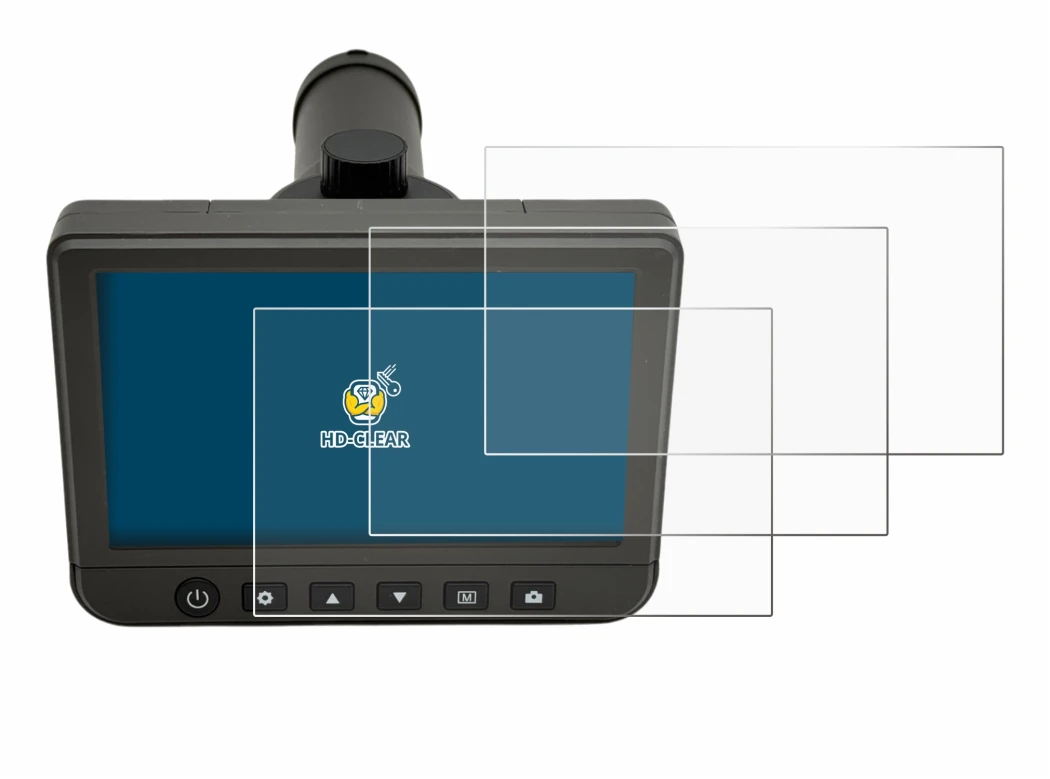 Image de l'appareil dnt DigiTele PRO avec une grande variété de protections d'écran.