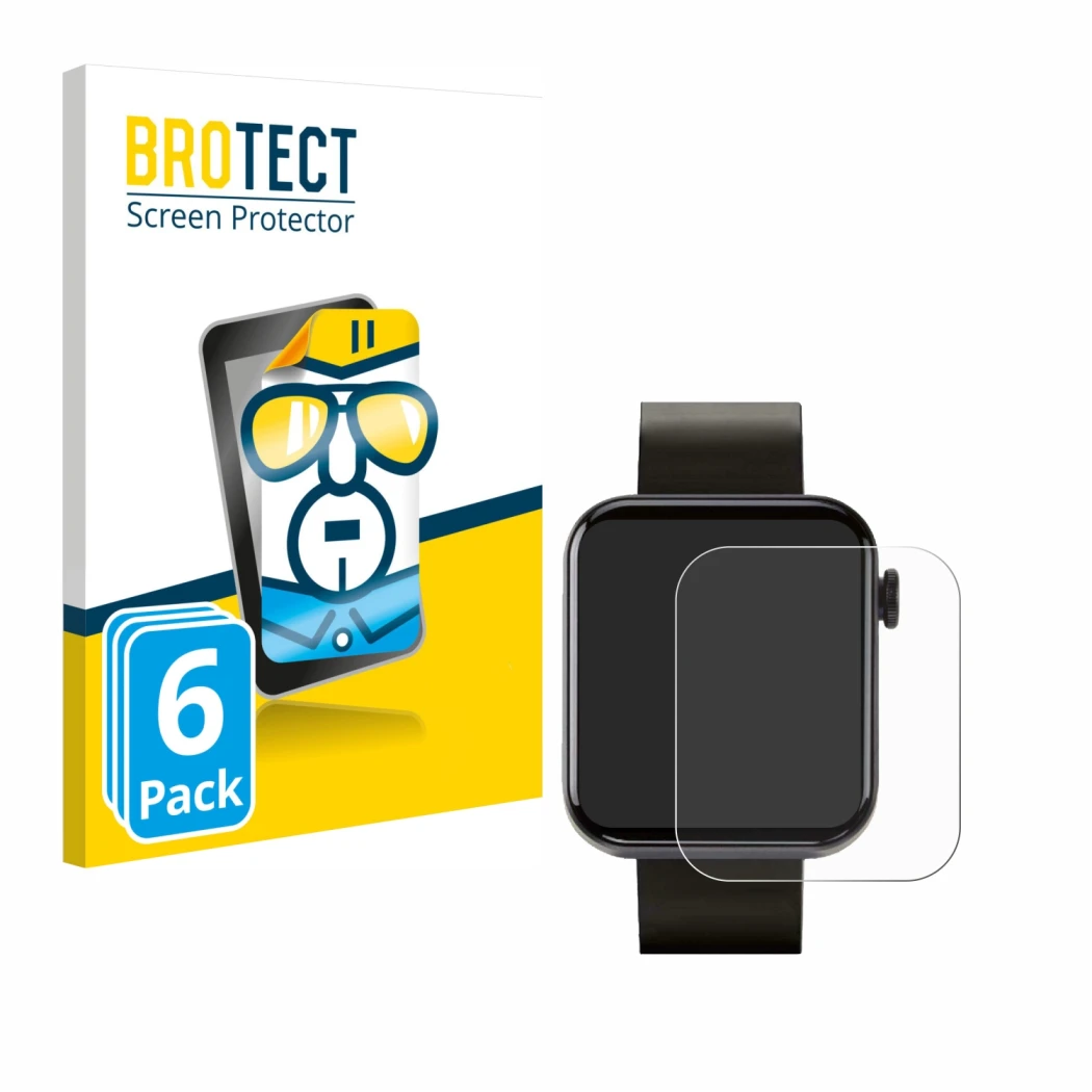 Face avant d’un emballage produit avec le logo de la marque BROTECT. À côté, l’appareil Kendox Life Tracker est représenté ave