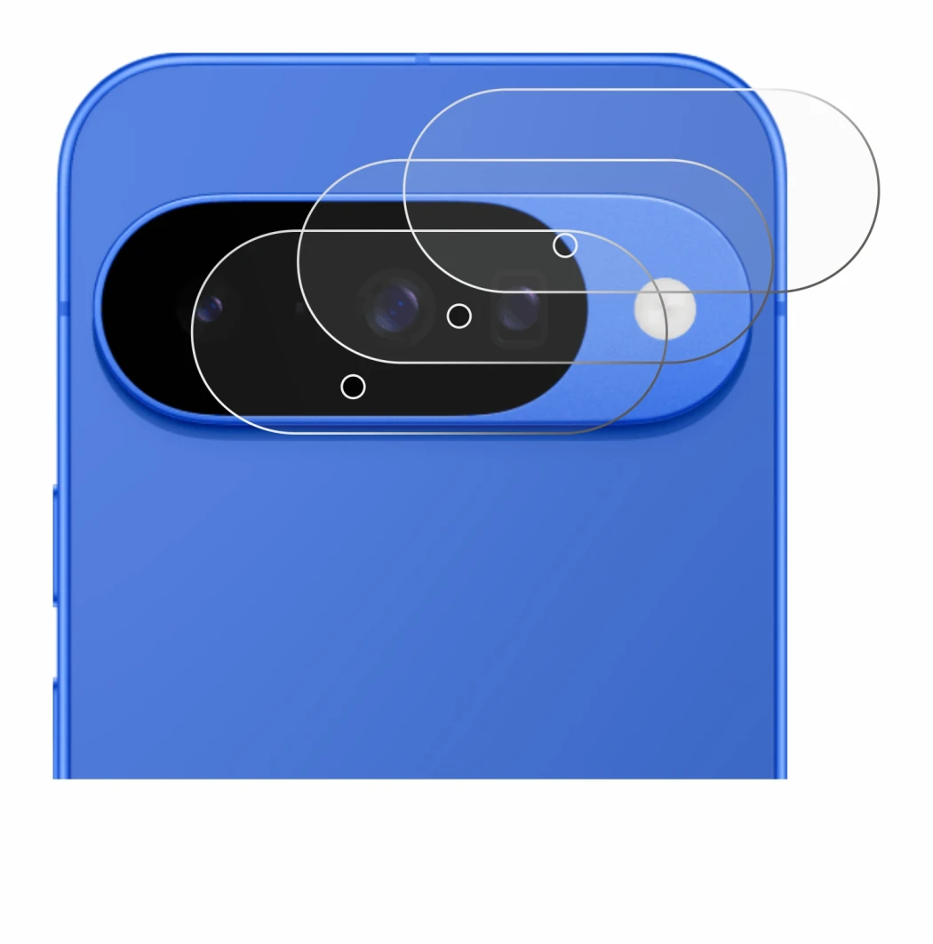 Image de l'appareil Google Pixel 10 (Caméra UNIQUEMENT) avec une grande variété de protections d'écran.