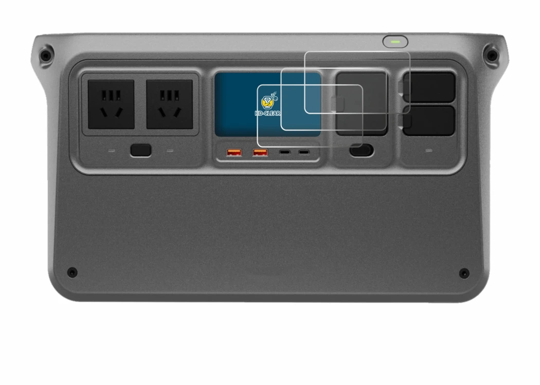 Image de l'appareil DJI Power 1000 V2 avec une grande variété de protections d'écran.