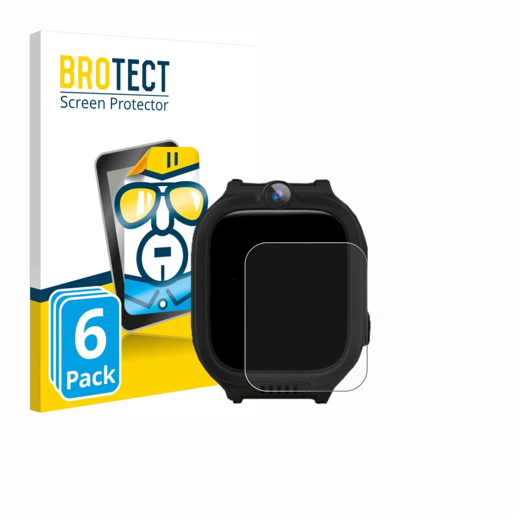 Face avant d’un emballage produit avec le logo de la marque BROTECT. À côté, l’appareil VELTIX X Pro 1.69