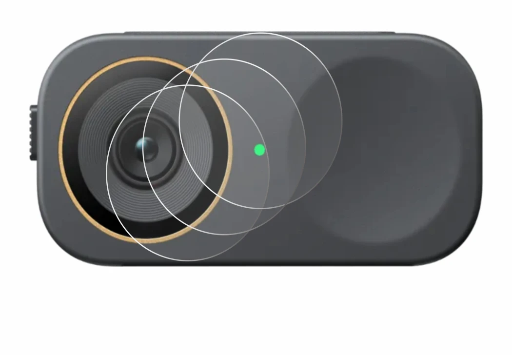 Image de l'appareil Insta360 Link 2C Pro (Lentille) avec une grande variété de protections d'écran.