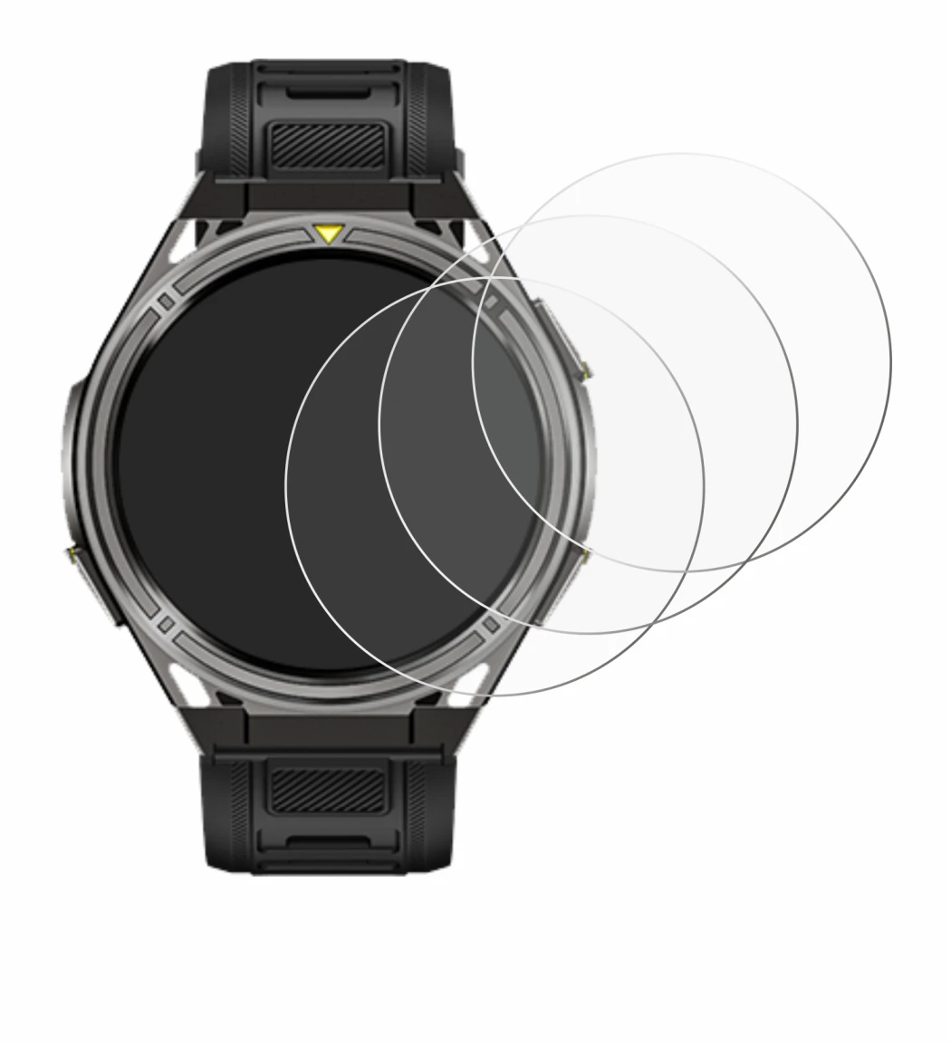 Image de l'appareil Cubot GT5 avec une grande variété de protections d'écran.