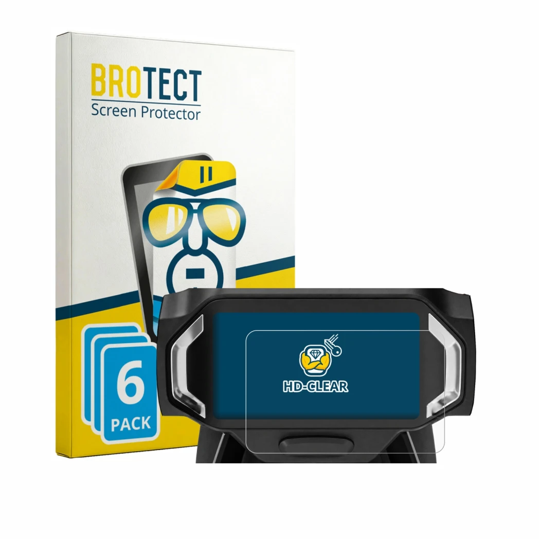 Face avant d’un emballage produit avec le logo de la marque BROTECT. À côté, l’appareil Navee UT5 Max est représenté avec la p