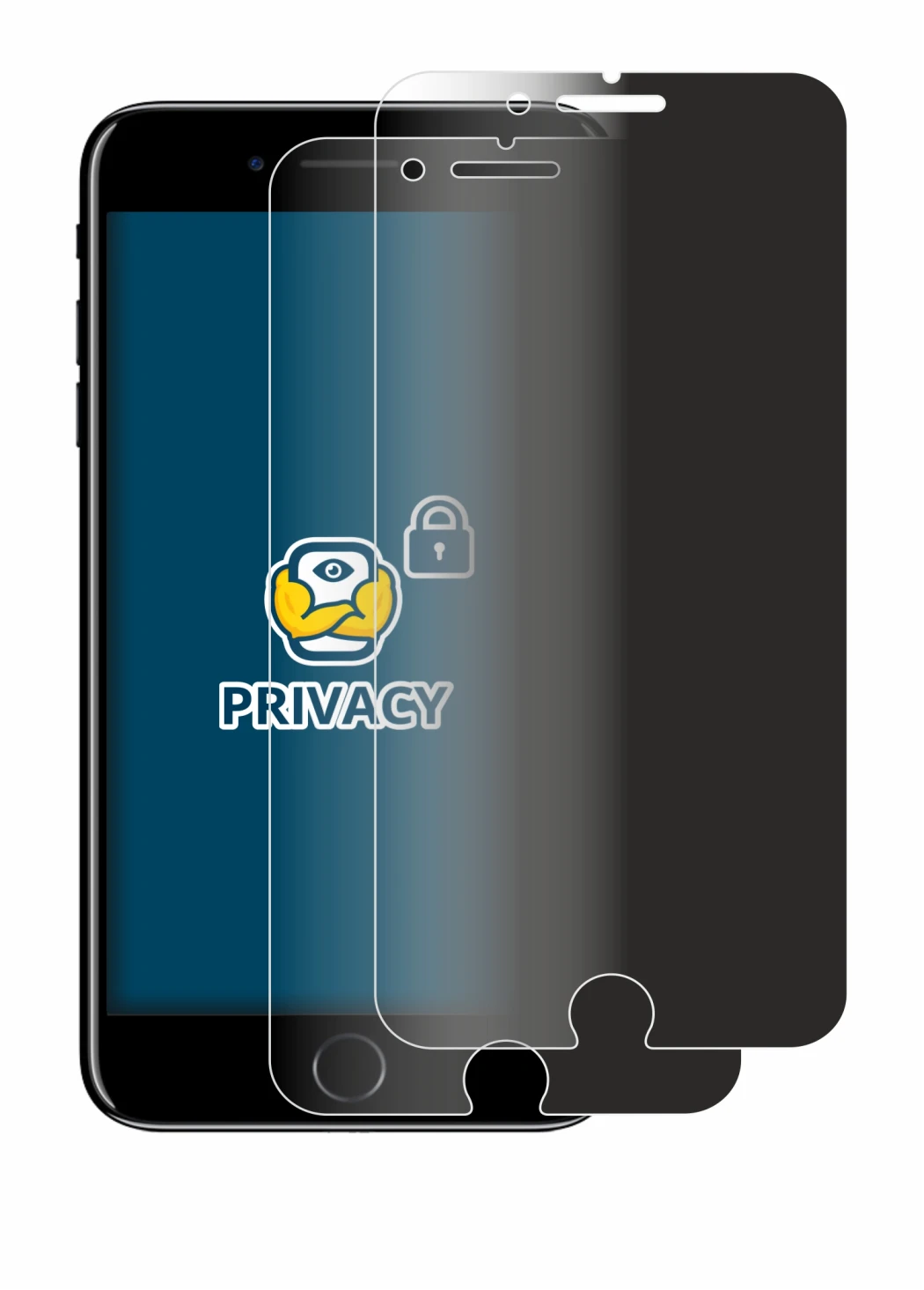Image de l'appareil Apple iPhone 7 Plus avec une grande variété de protections d'écran.