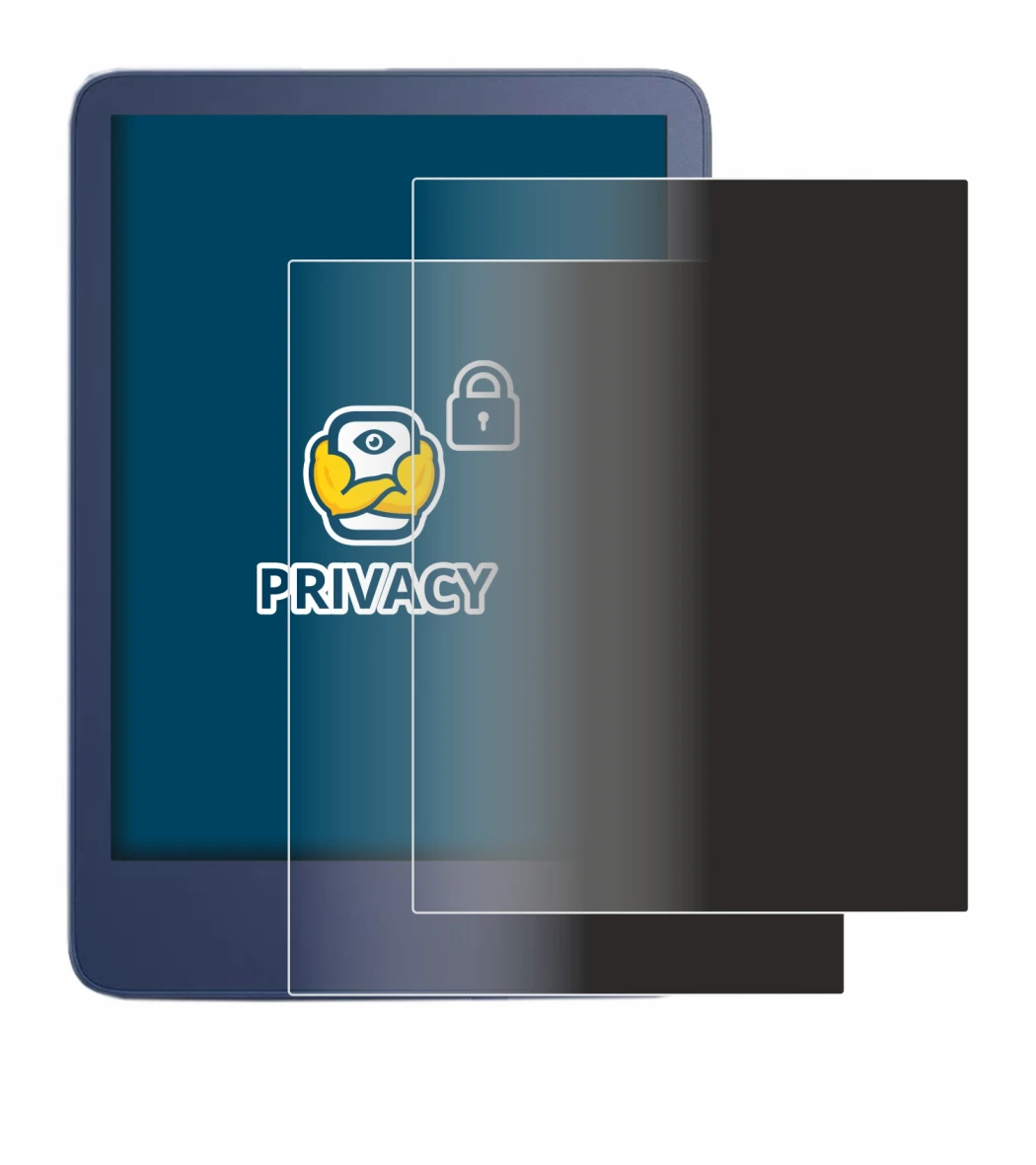 Image de l'appareil Amazon Kindle Reader 2022 avec une grande variété de protections d'écran.