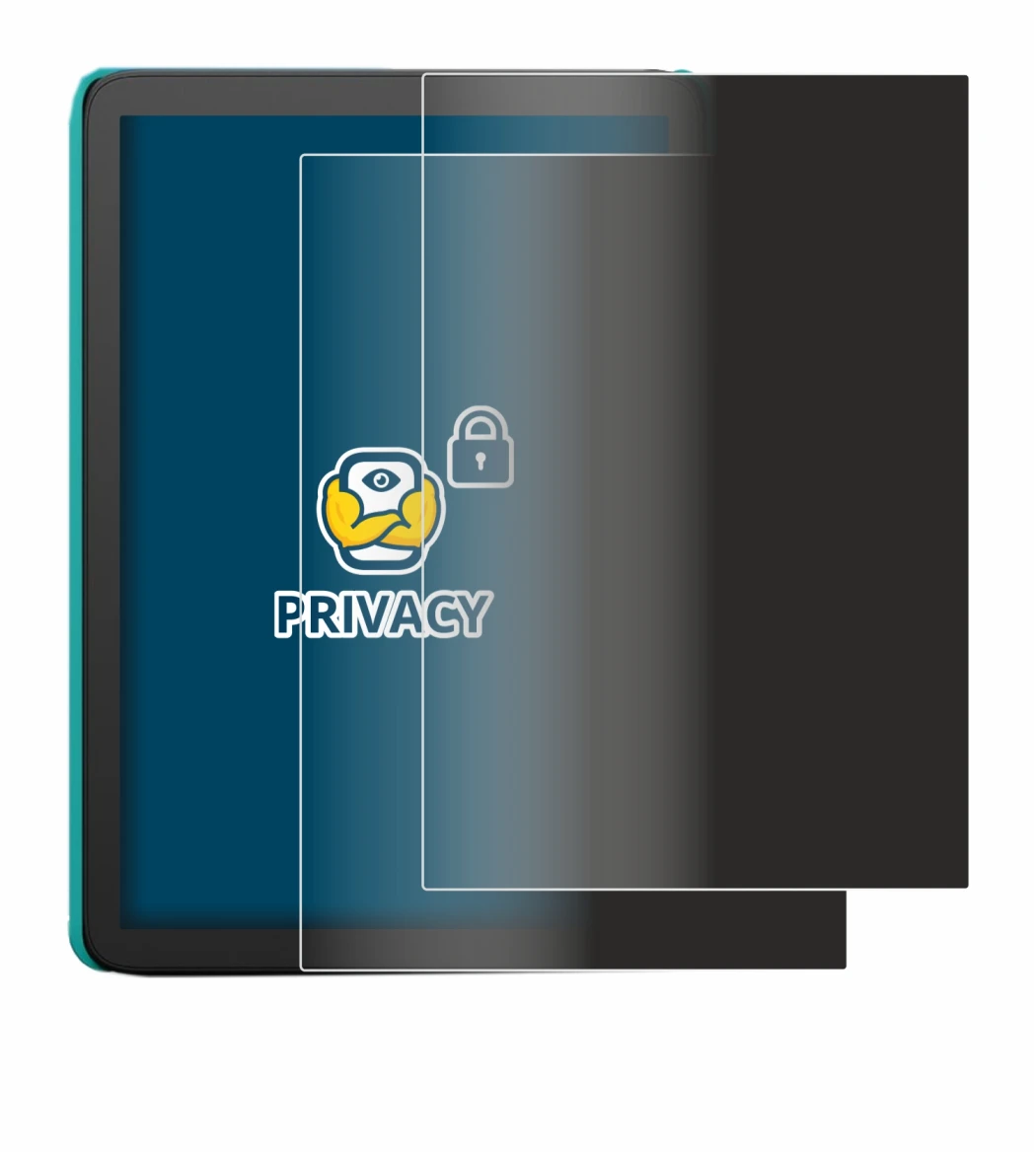 Image de l'appareil Amazon Kindle Kids (2022) avec une grande variété de protections d'écran.