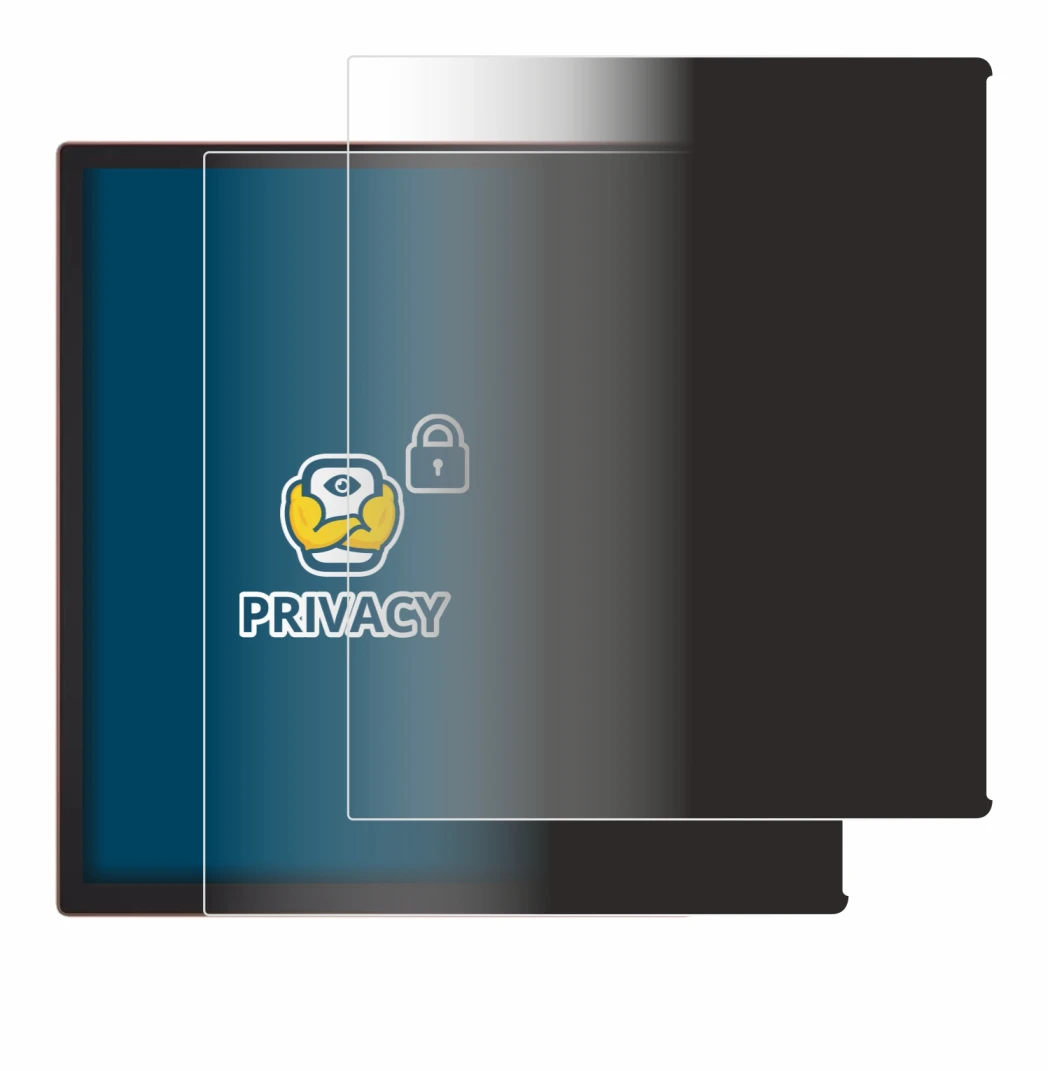 Image de l'appareil PocketBook Era avec une grande variété de protections d'écran.