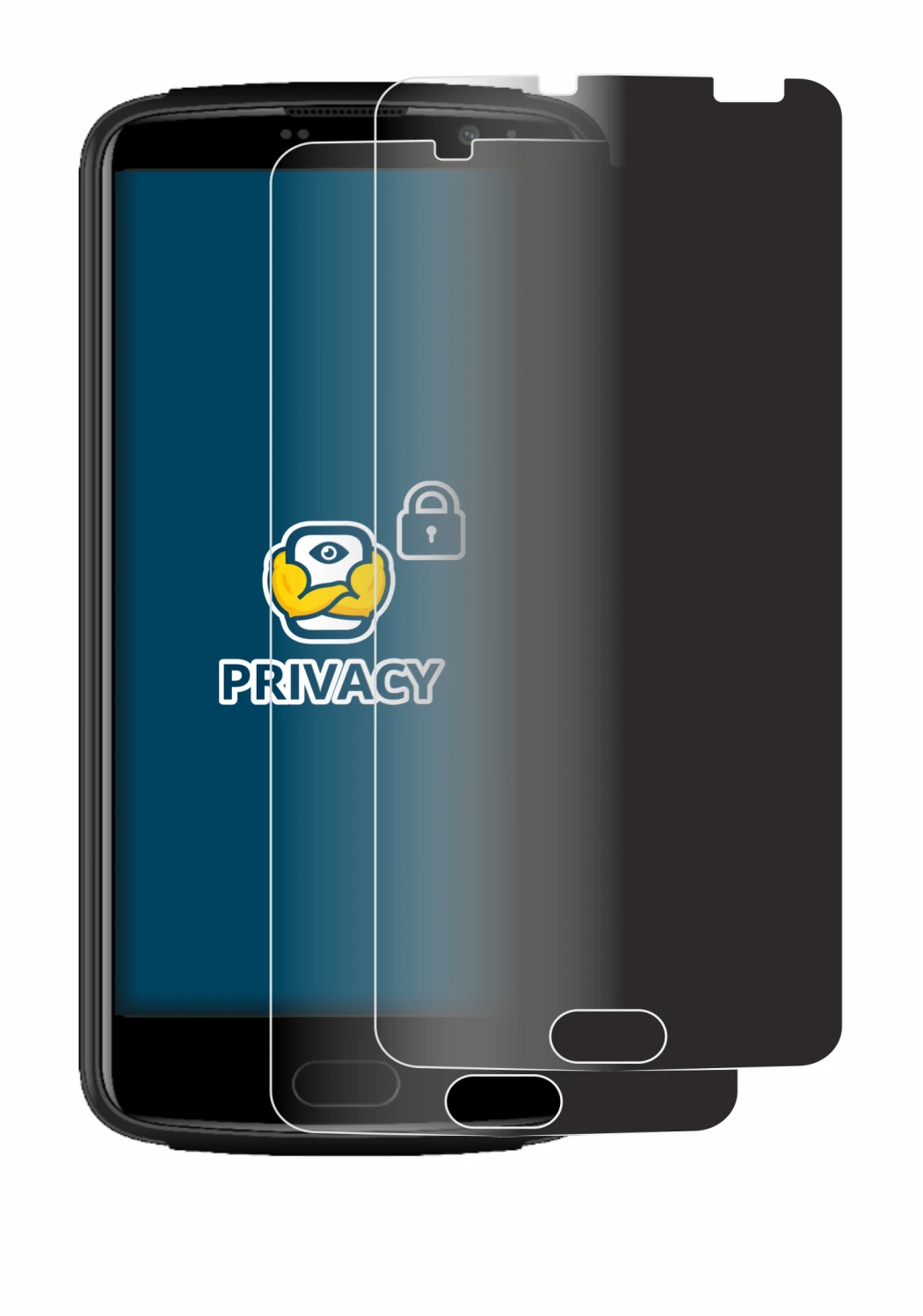 Image de l'appareil Beafon M7 premium avec une grande variété de protections d'écran.