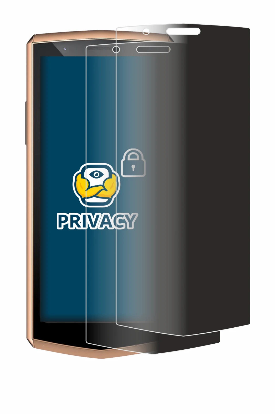 Image de l'appareil Cubot Pocket 3 avec une grande variété de protections d'écran.