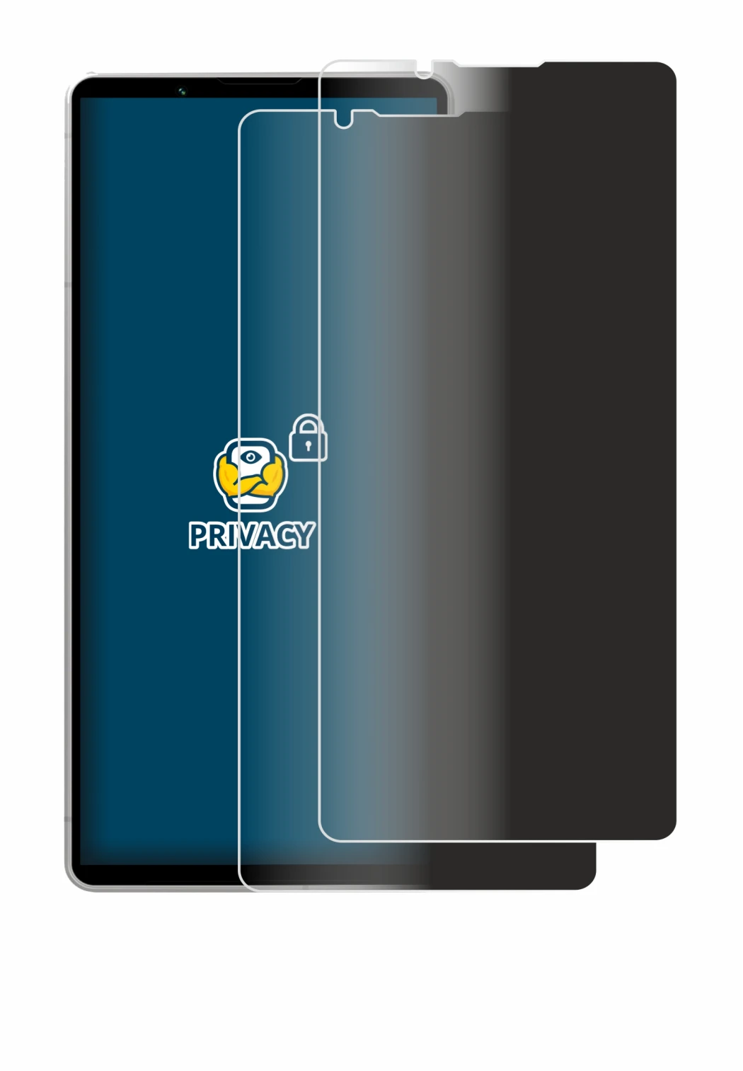 Image de l'appareil Sony Xperia 5 V avec une grande variété de protections d'écran.