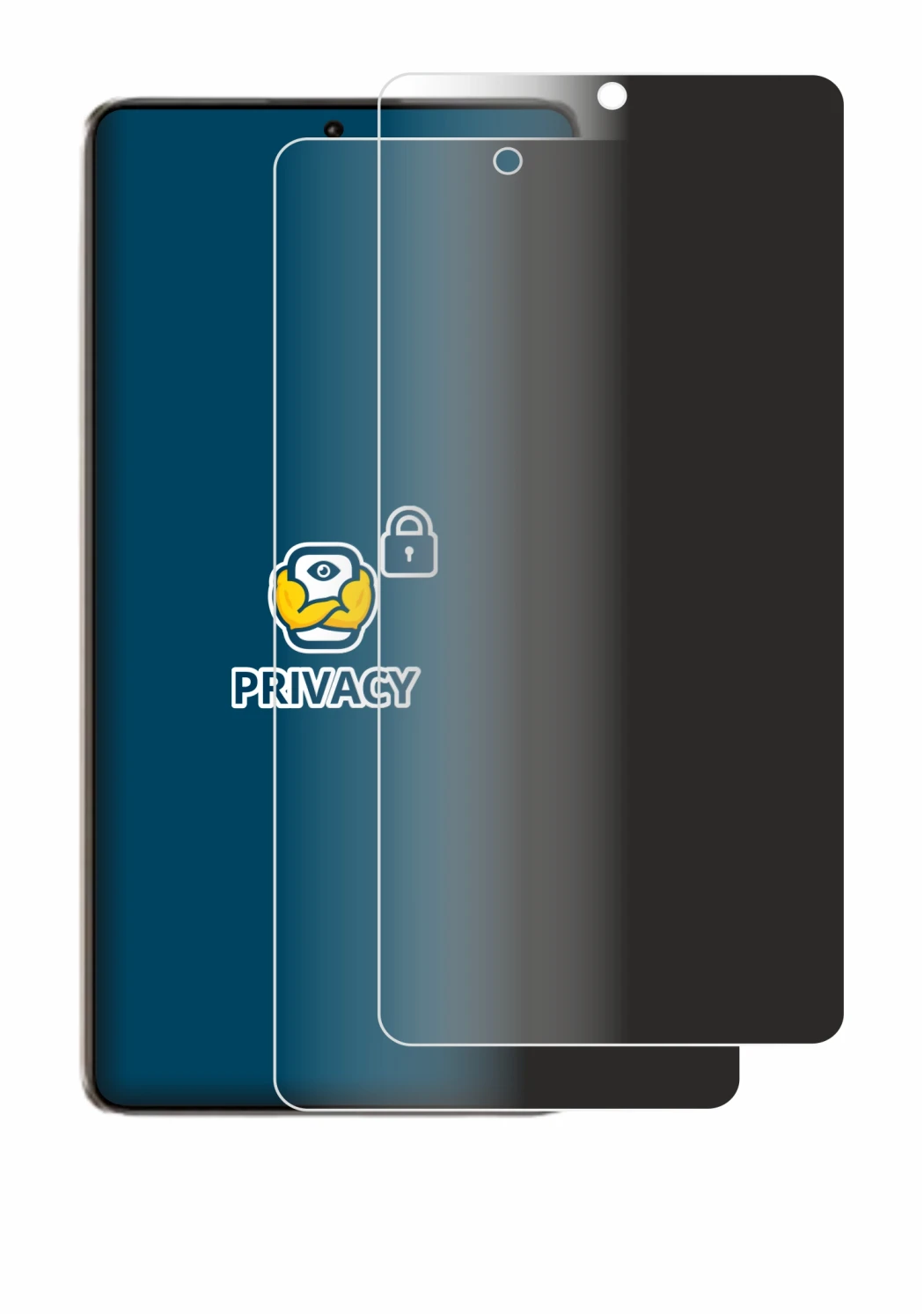 Image de l'appareil Xiaomi Poco F6 avec une grande variété de protections d'écran.