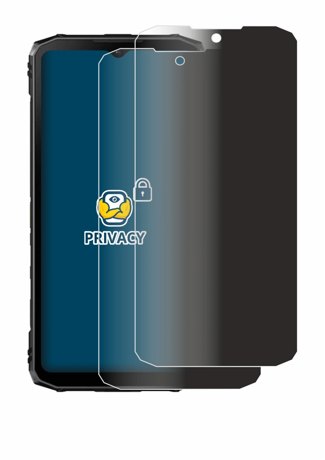Image de l'appareil Doogee Blade 10 Pro avec une grande variété de protections d'écran.
