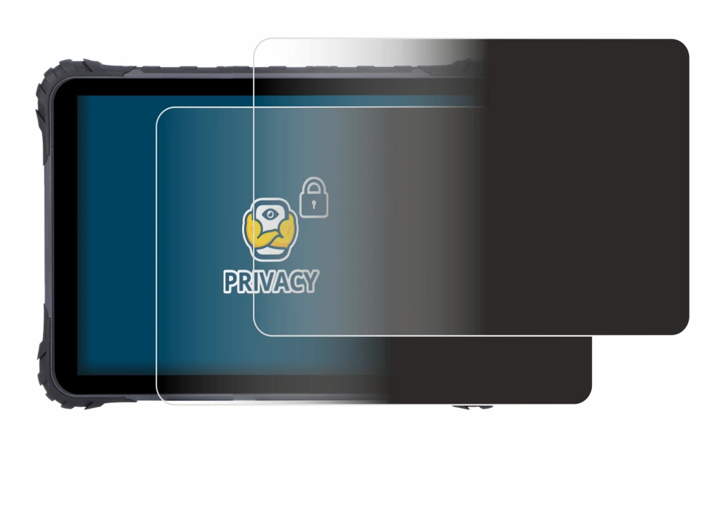 Image de l'appareil Topicon MDT865 avec une grande variété de protections d'écran.