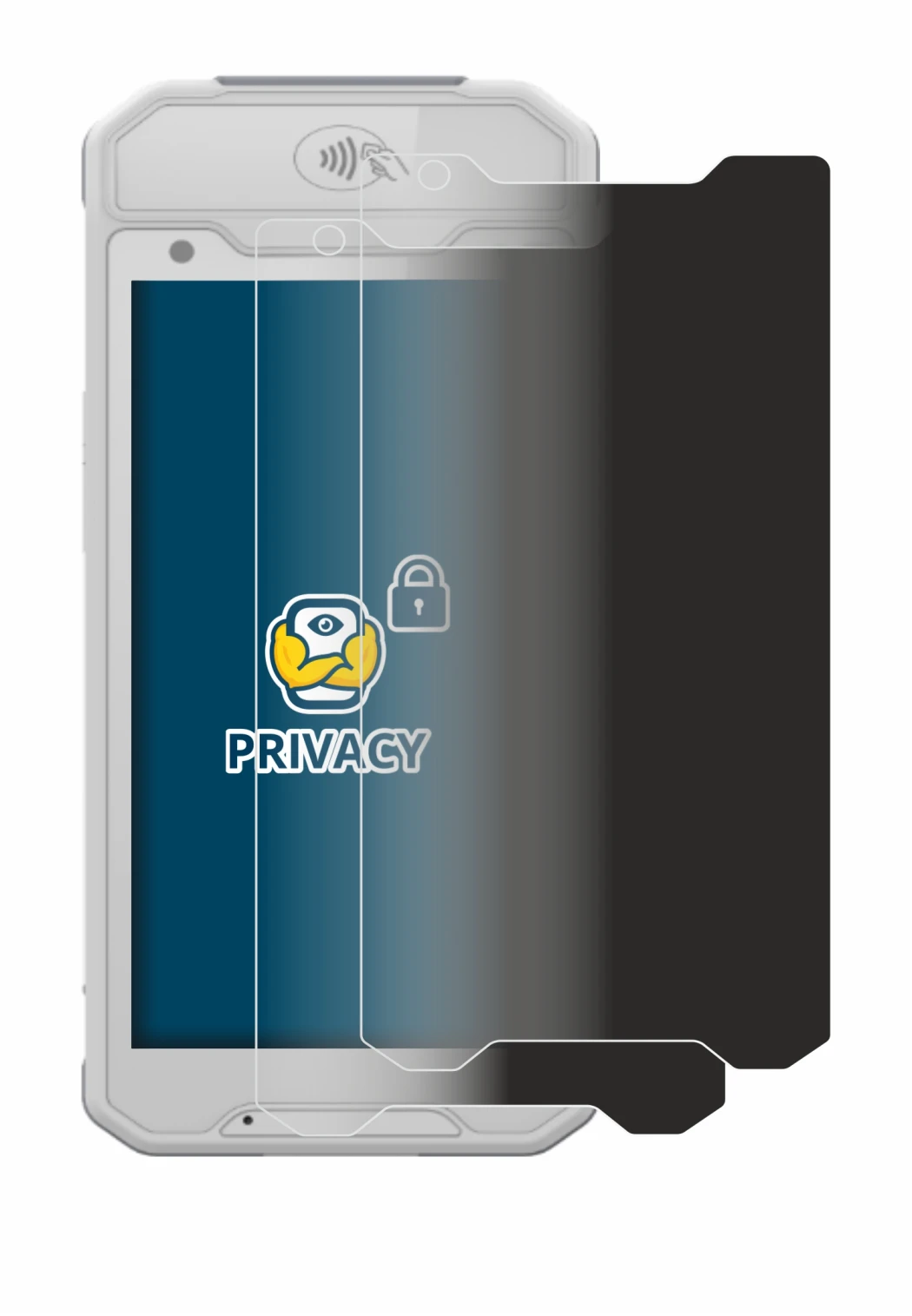 Image de l'appareil Dojo Pocket avec une grande variété de protections d'écran.