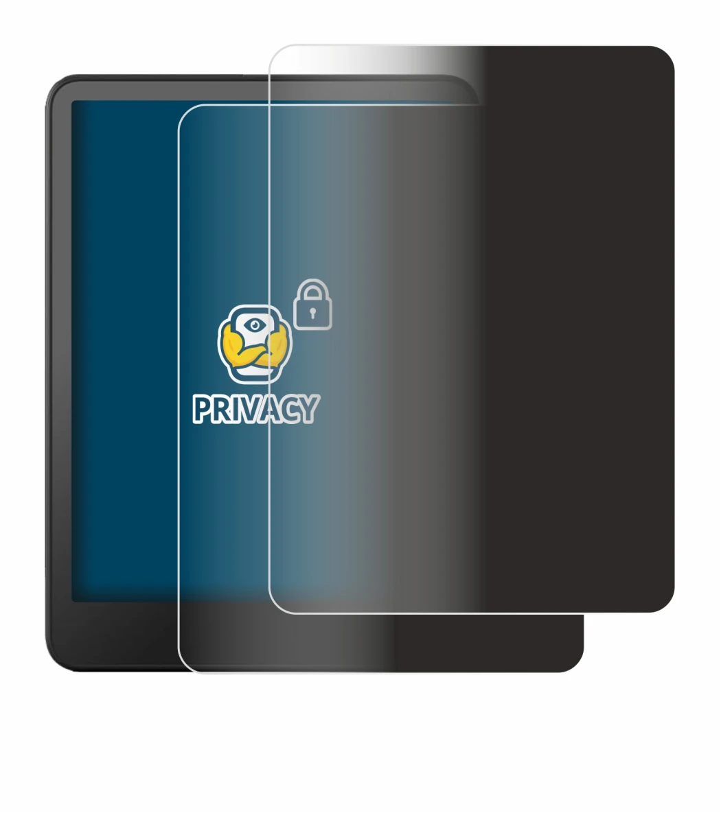 Image de l'appareil Amazon Kindle Colorsoft avec une grande variété de protections d'écran.