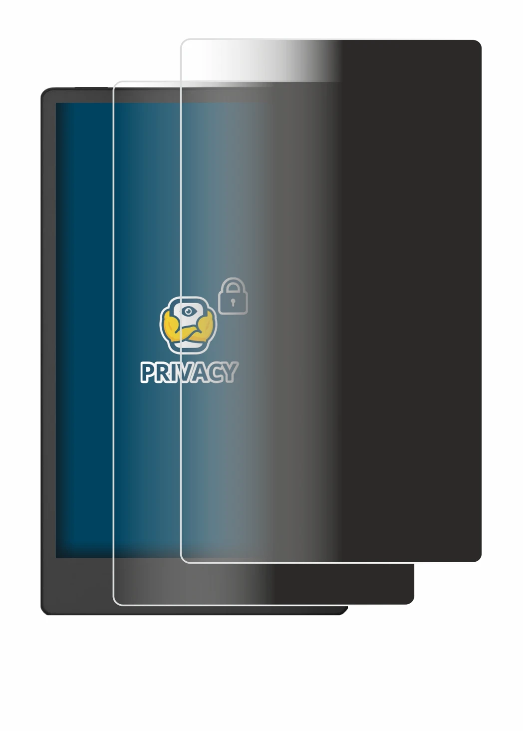 Image de l'appareil reMarkable Paper Pro Move avec une grande variété de protections d'écran.