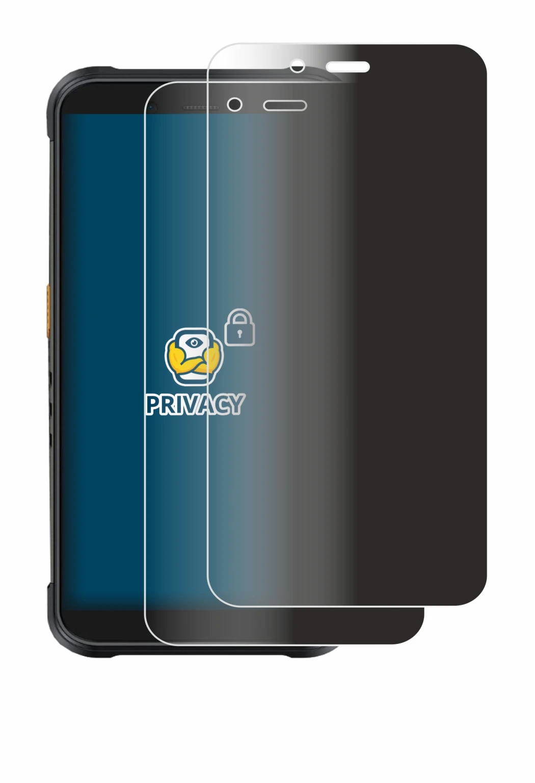 Image de l'appareil Ulefone RugKing avec une grande variété de protections d'écran.