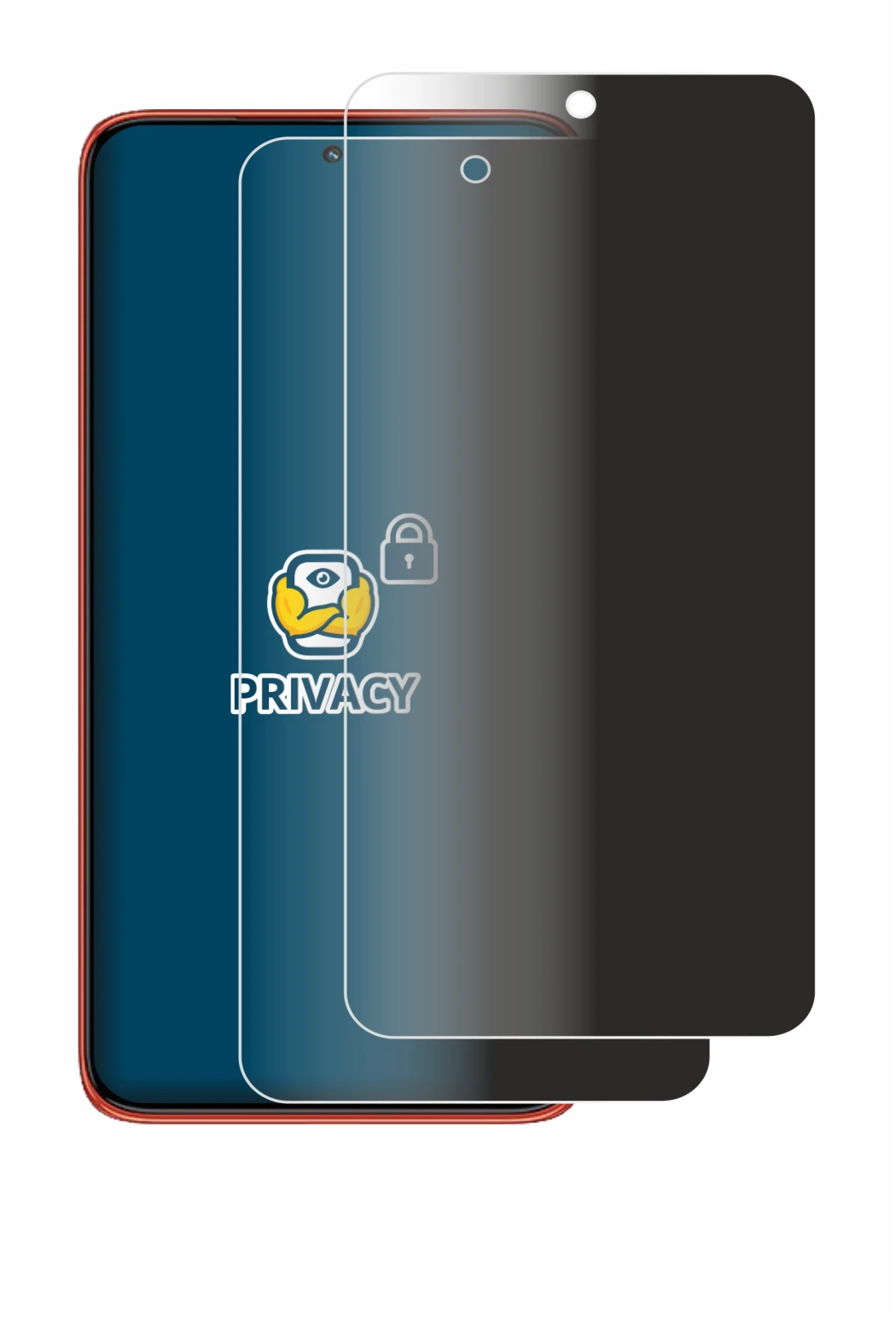 Image de l'appareil Motorola Edge 60 Neo avec une grande variété de protections d'écran.