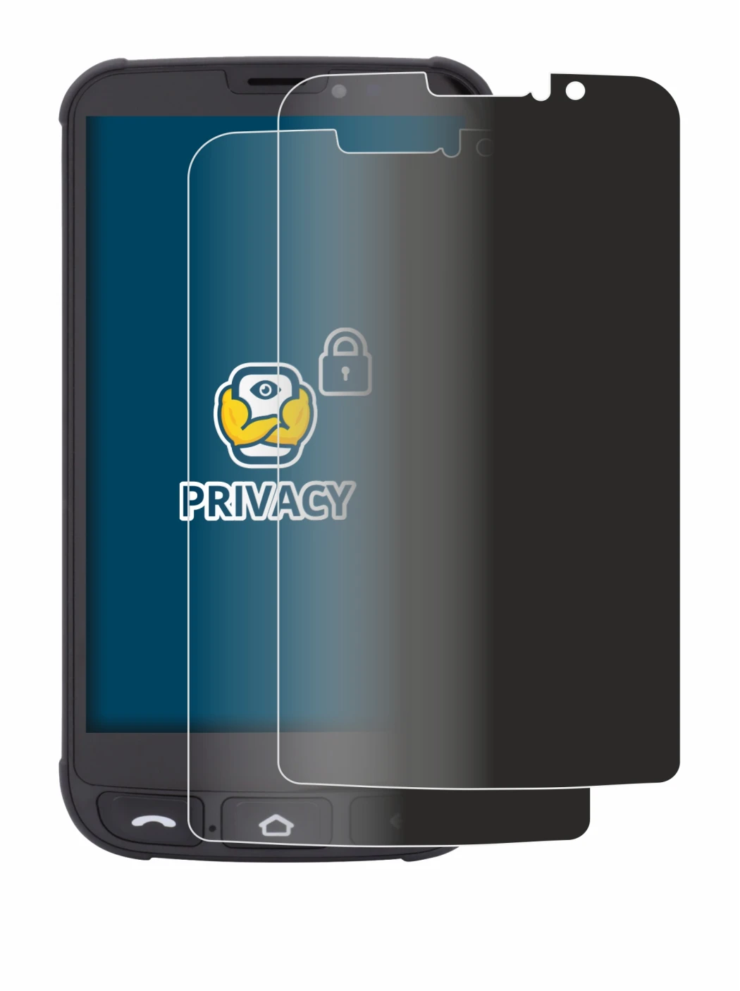 Image de l'appareil Olympia Neo Mini avec une grande variété de protections d'écran.