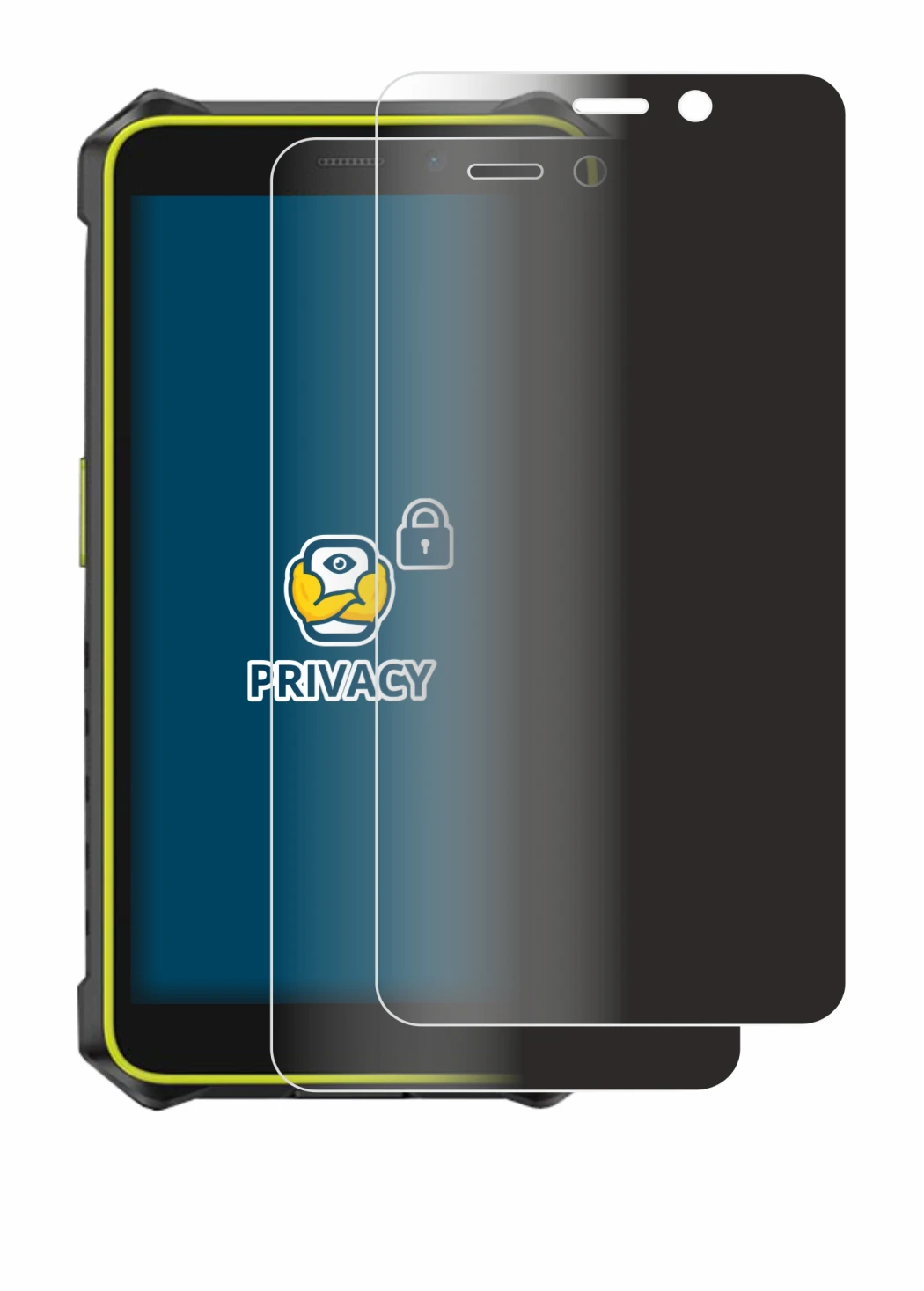Image de l'appareil Ulefone RugKing 2 Pro avec une grande variété de protections d'écran.