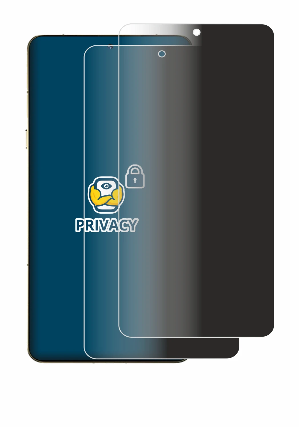 Image de l'appareil Motorola Signature avec une grande variété de protections d'écran.