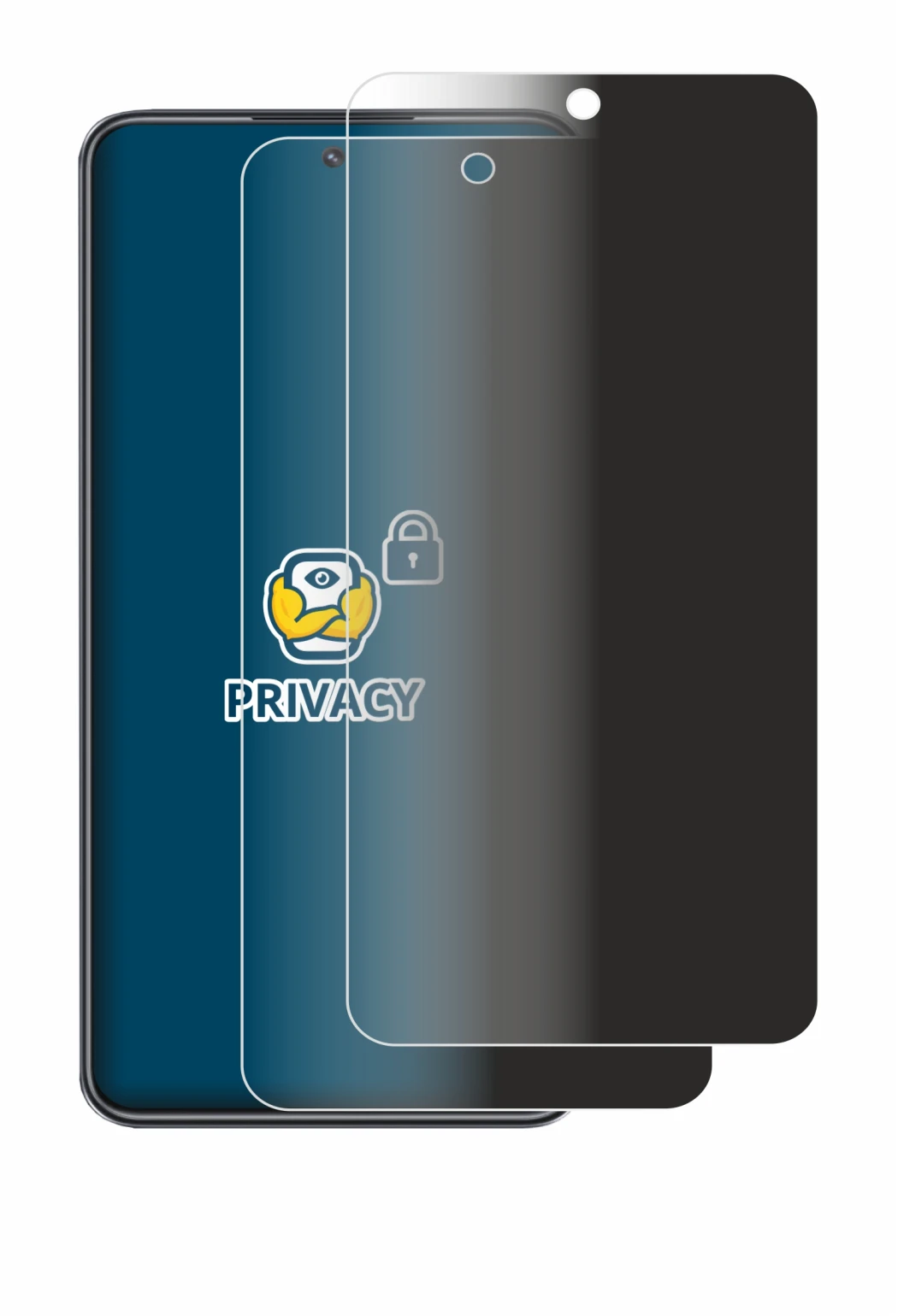 Image de l'appareil Realme C73 avec une grande variété de protections d'écran.